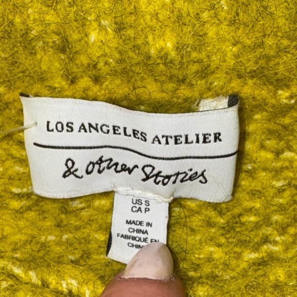 & Other Stories Los Angeles Atelier Alpaca Wool Blend Sweater Vest - Picture 3 of 3